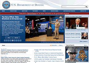 美国国防部官方网站