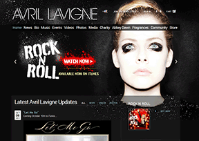 艾薇儿(Avril)官方网站